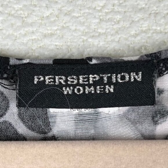 Perseption Womens Sleeveless Hanky Hem Tunic Plus Size 1X - Picture 2 of 7